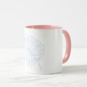 Handmade Design White Mug | Aesthetic Coffee Cup マグカップ (正面右)