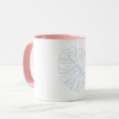 Handmade Design White Mug | Aesthetic Coffee Cup マグカップ (正面左)