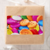Handmade for You カラフル Buttonsラベル ラベル (インサイチュ)