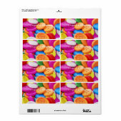 Handmade for You カラフル Buttonsラベル ラベル (フルシート)