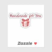 Handmade for You Sticker | Cute Gift Packaging Lab シール (シート)
