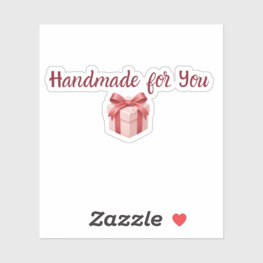 Handmade for You Sticker | Cute Gift Packaging Lab シール (シート)