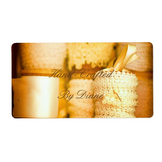 Handmade for You Sunny Ribbons Labels ラベル (正面)