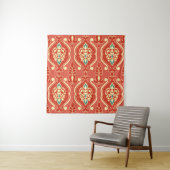 Handmade Ikat fabric. Ethnic seamless pattern. Asi タペストリー (インサイチュ)