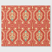 Handmade Ikat fabric. Ethnic seamless pattern. Asi ラッピングペーパー (フラット)