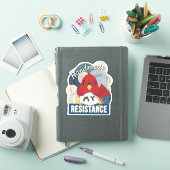 Handmade is My Resistance-Blue Contour sticker シール (iPadカバー)