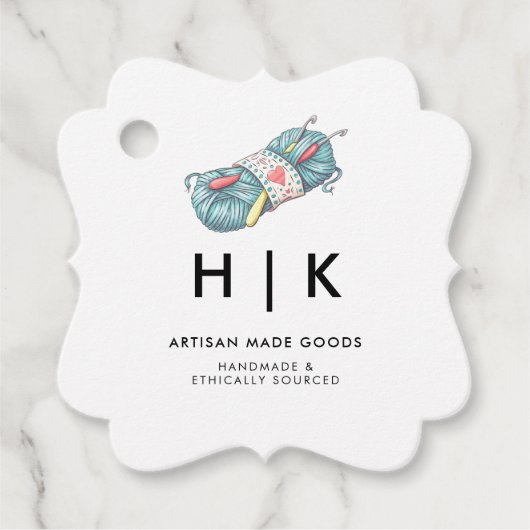 Handmade Logo | クラフト紙製品ハングタグ フェイバータグ (正面)
