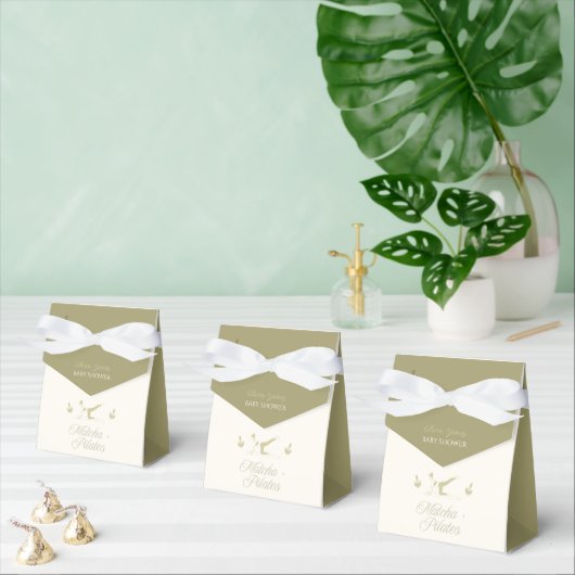 Handmade pilates baby shower フェイバーボックス (複数)