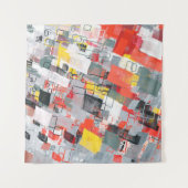 Handmade surreal abstract pattern. Modern artistic タペストリー (正面(横))