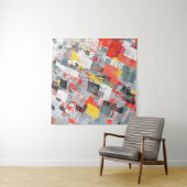 Handmade surreal abstract pattern. Modern artistic タペストリー (インサイチュ(横))
