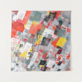 Handmade surreal abstract pattern. Modern artistic タペストリー (正面)