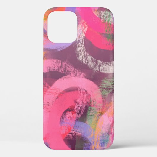 Handmade surreal abstract pattern. Modern artistic Case-Mate iPhoneケース (裏面)