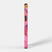 Handmade surreal abstract pattern. Modern artistic iPhoneケース (右側面)