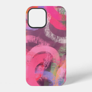 Handmade surreal abstract pattern. Modern artistic iPhone 12ケース