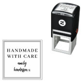 Handmade with Care | Modern Minimal Stylish Design セルフインキングスタンプ (インサイチュ)
