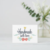 Handmade with Love Cute コーリングカード (スタンド正面)