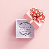 Handmade With Love Doodle Wreath With Hearts  セルフインキングスタンプ