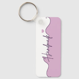 Handmade With Love Floral Small Business Packaging キーホルダー