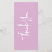 Handmade With Love Floral Small Business Packaging サンキューカード (裏面)