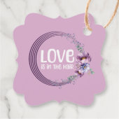 Handmade With Love Floral Small Business Packaging フェイバータグ (裏面)