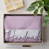 Handmade With Love Purple Small Business Packaging 薄葉紙 (ギフト)