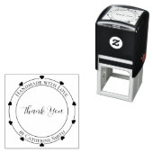 “Handmade with Love” Rubber Stamp セルフインキングスタンプ (インサイチュ)