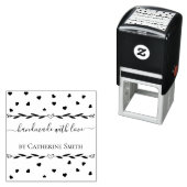 “Handmade with Love” Rubber Stamp セルフインキングスタンプ (インサイチュ)