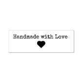 “Handmade with Love” Rubber Stamp セルフインキングスタンプ (デザイン)