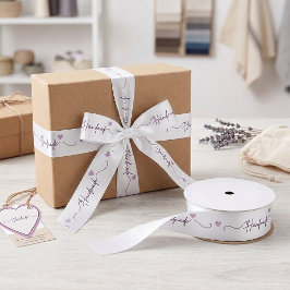 Handmade With Love Small Business Packaging サテンリボン