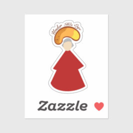 Handmaid Cheetoh sticker 2x2 シール
