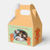 Handpainted Halloween Fun Ghouls Goblins PHOTO フェイバーボックス (正面サイド)