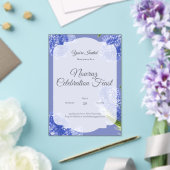 Handpainted Nowruz Greeting Card アクリル招待状 (インサイチュ (ウェディング))