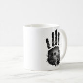 Handprint Nature Scene マグカップ - 山のワイルド (正面右)