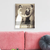 Hands賛美引用文写真結婚の キャンバスプリント (インサイチュ (リビング))