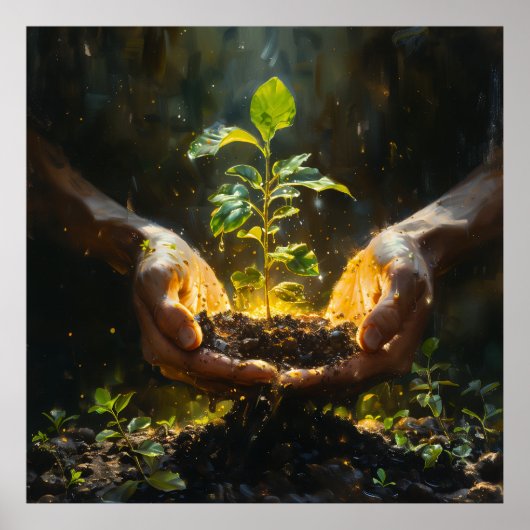 Hands Holding Hope ポスター (正面)