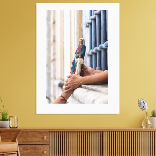 Hands of Devotion キャンバスプリント (インサイチュ (リビング))