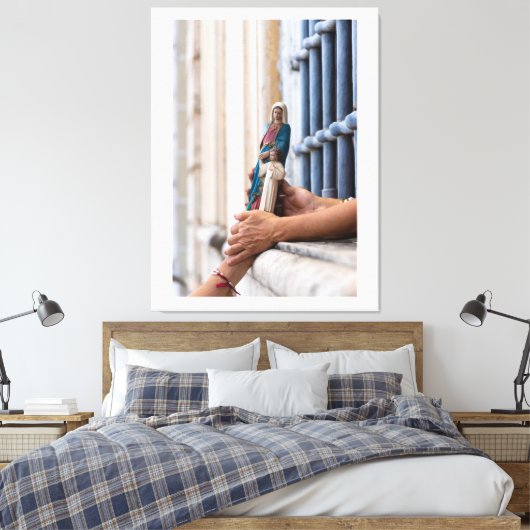 Hands of Devotion キャンバスプリント (インサイチュ (寝室))