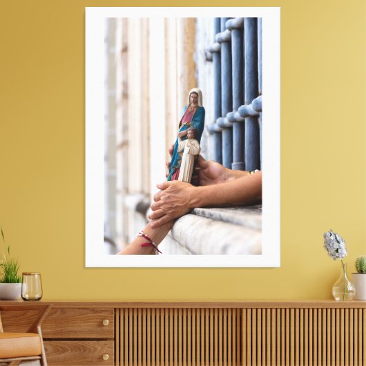 Hands of Devotion キャンバスプリント (インサイチュ (リビング))