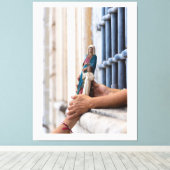 Hands of Devotion キャンバスプリント (インサイチュ (ウッドフロア))