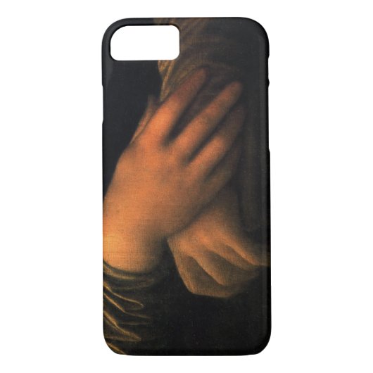 Hands of Mona Lisa iPhone 7ケース Case-Mate iPhoneケース (裏面)