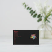 Hands of the World Business Card 名刺 (スタンド正面)