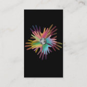 Hands of the World Business Card 名刺 (裏面)