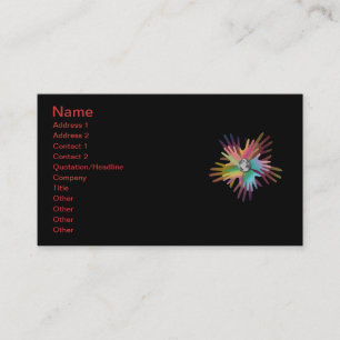 Hands of the World Business Card 名刺
