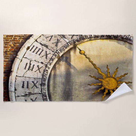 HANDS OF TIMEバスタオルセット ビーチタオル (正面)