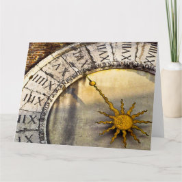 HANDS OF TIME Large Greeting Card カード