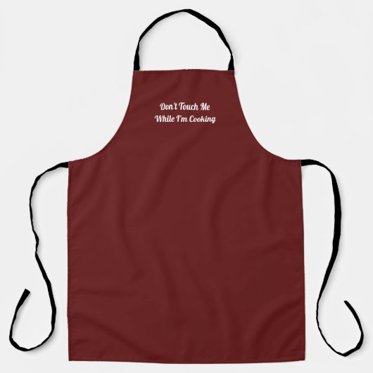 Hands Off Cooking Apron エプロン (正面)