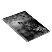 Hands Off! Creepy Notes Inside. Skeleton ノートブック (右側)