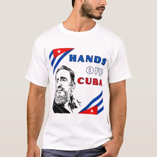 Hands off Cuba Tシャツ (正面)
