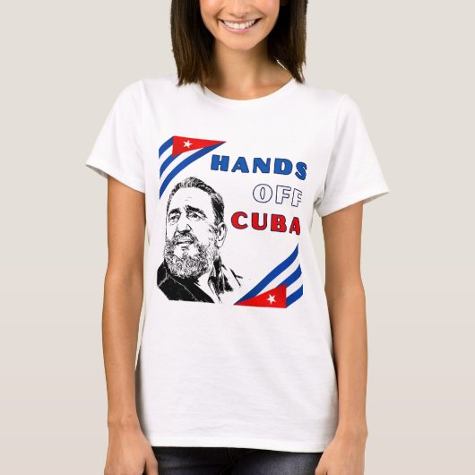 Hands Off Cuba Tシャツ (正面)