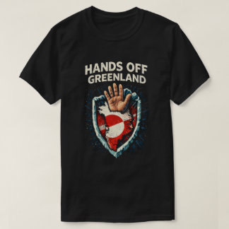 Hands Off Greenland  Tシャツ